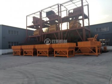 500吨稳定土搅拌站准备就绪，发货